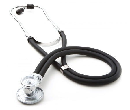 American Diagnostic Corp Sprague Stethoscope Proscope™ Black 2-Tube 16 Inch Tube Double Sided Chestpiece - Each - 640BK-EA