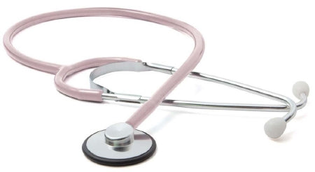 American Diagnostic Corp Classic Stethoscope Proscope™ 660 Pink 1-Tube 21 Inch Tube Single Head Chestpiece - Each - 660P-EA