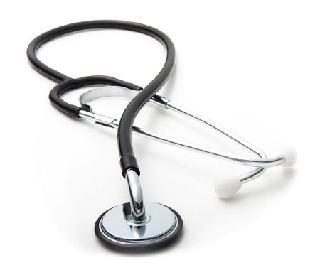 American Diagnostic Corp Bowles Stethoscope Proscope™ Black 1-Tube 22 Inch Tube Single Head Chestpiece - Each - 662-EA