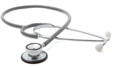 American Diagnostic Corp Classic Stethoscope Proscope™ 670 Gray 1-Tube 21 Inch Tube Double Sided Chestpiece - Each - 670G-EA