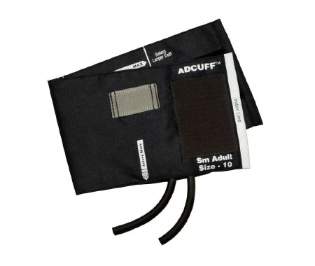 American Diagnostic Corp Reusable Blood Pressure Cuff Adcuff™ 19 to 27 cm Arm Nylon Cuff Small Adult Cuff - Each - 845-10SABK-2-EA