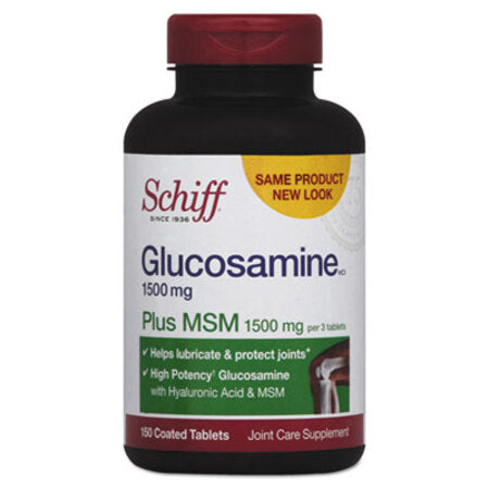 Schiff® Glucosamine Plus MSM Tablet, 150 Count - Each - SFS-11019-EA