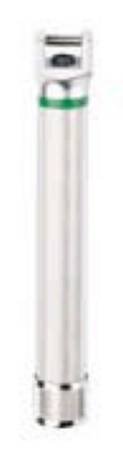 Welch Allyn Laryngoscope Handle Welch Allyn® Greenline FiberOptic 2.5 Volt Small Penlight Handle - Each - 60814-EA