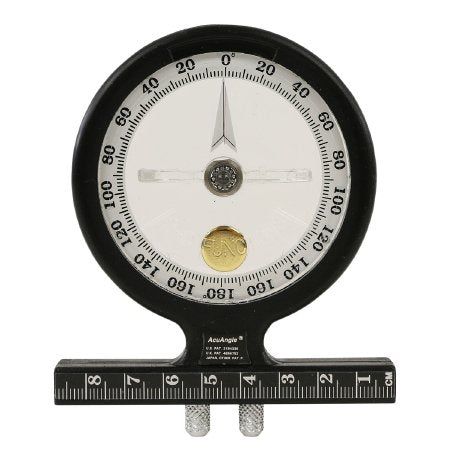 Fabrication Enterprises Baseline® AcuAngle® Adjustable-Feet Inclinometer - Each - 12-1149-EA
