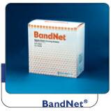 Gentell Elastic Net Retainer Dressing BandNet™ Tubular Poly-Covered Nylon / Rubber 25 Yard Size 1 White Small Finger / Toe NonSterile - Box of 1 - BA2501-BX