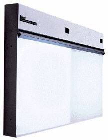 Wolf X-Ray X-Ray Illuminator Trimline Plus Hi-Lo 1 Bank 1 Tier 6 Lamp 15 W Wall Mount 3-1/4 X 14 X 22 Inch White One, 14 X 17 Inch Film - Each - 29001-EA