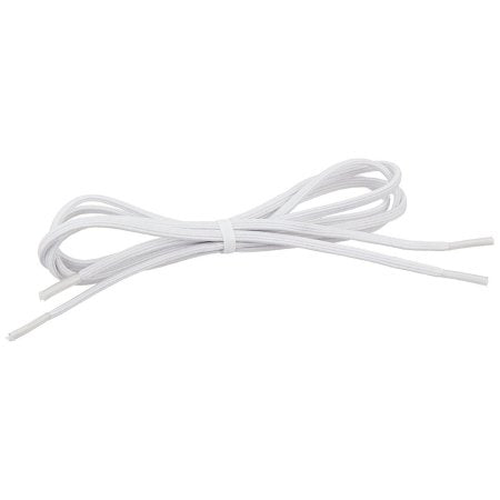 Patterson Medical Supply Shoelaces Tylastic™ White Elastic - Box of 2 - 606601-BX