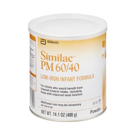Abbott Nutrition Infant Formula Similac® PM 60 / 40 14.1 oz. Can Powder Low Iron Impaired Renal Function - Each - 00850-EA