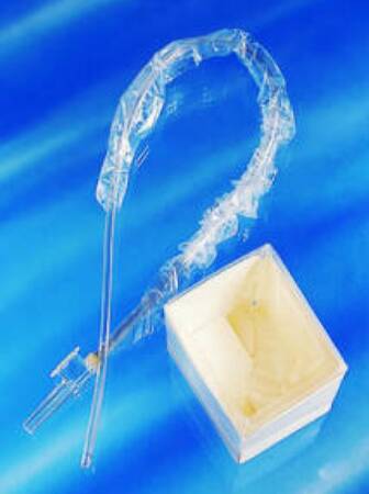 Vyaire Medical Suction Catheter Kit Tri-Flo® No Touch 10 Fr. NonSterile - Each - T161C-EA