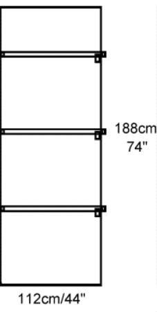 Cardinal X-Ray Cover 44 X 74 Inch - Box of 10 - 29-49519-BX