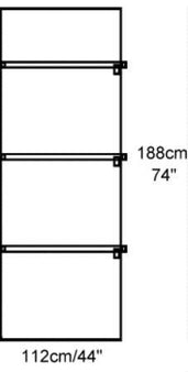 Cardinal X-Ray Cover 44 X 74 Inch - Box of 10 - 29-49519-BX