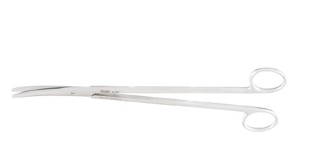 Integra Lifesciences Dissecting Scissors Miltex® Metzenbaum-Nelson 9 Inch Length OR Grade German Stainless Steel NonSterile Finger Ring Handle Curved Blade Blunt Tip / Blunt Tip - Each - 5-188-EA