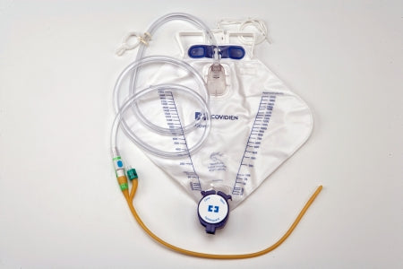 Cardinal Indwelling Catheter Tray Dover™ Foley 18 Fr. 5 cc Balloon Latex - Case of 10 - 6948-CS