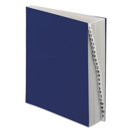 Pendaflex® Expanding Desk File, 20 Dividers, Alpha Index, Letter Size, Dark Blue Cover - Each - PFX-DDF3OX-EA