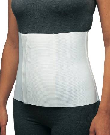DJO Abdominal Binder ProCare® Small Hook and Loop Closure 24 to 30 Inch Waist Circumference 12 Inch Height Adult - Each - 79-89323-EA
