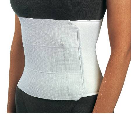 DJO Abdominal Binder ProCare® Premium One Size Fits Most Hook and Loop Closure 30 to 45 Inch Waist Circumference 12 Inch Height Adult - Each - 79-89090-EA