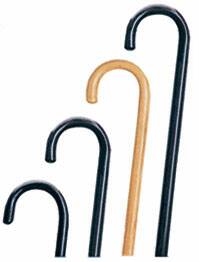 Apex-Carex Healthcare Round Handle Cane Carex® Wood 36 Inch Height Walnut - Each - FGA782C0 0000-EA