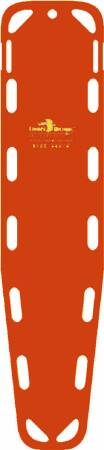 Fleming Industries Base Backboard 400 lbs. Weight Capacity Orange High Density Polyethylene - Each - 35850-OR-EA