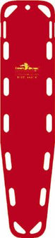 Fleming Industries Base Backboard 400 lbs. Weight Capacity Red High Density Polyethylene - Each - 35850-RD-EA