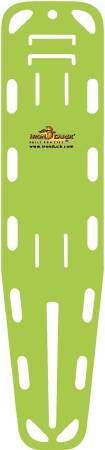 Fleming Industries Ultra Loc Backboard 1,100 lbs. Weight Capacity Lime Green High Density Polyethylene - Each - 35900-LG-EA