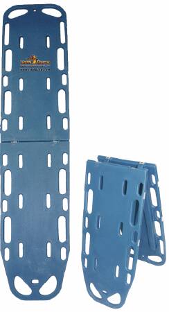 Fleming Industries Ultra Space Save Backboard 500 lbs. Weight Capacity Blue High Density Polyethylene - Each - 35940-B-EA