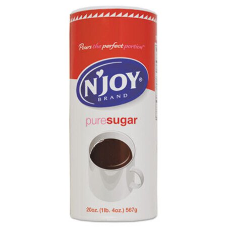Joy Pure Sugar Cane, 20 oz Canister, 3/Pack - Pack of 1 - NJO-94205-PK
