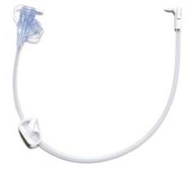 Avanos Medical Sales LLC Enteral Feeding Extension Set MIC-Key 12 Inch, NonSterile - Box of 5 - 0121-12-BX