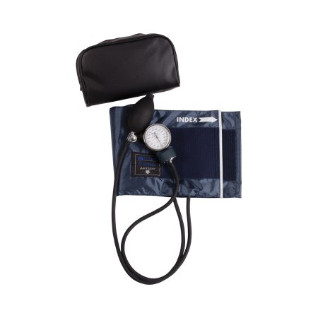 Mabis Healthcare Aneroid Sphygmomanometer Unit Mabis® Precision Large Adult Nylon 33 - 51 cm Pocket Aneroid - Each - 01-140-016-EA
