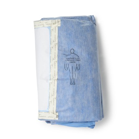 Cardinal Abdominal Drape Laparotomy Drape 100 W X 77 W X 122 L Inch Sterile - Each - 29410-EA
