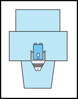 Cardinal Urological Drape Lithotomy Drape 63 W X 35 W X 118 L Inch Sterile - Case of 8 - 29455-CS