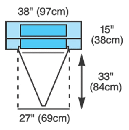 Cardinal Obstetrics / Gynecology Drape Under Buttocks Drape 36 W X 59 L Inch Sterile - Case of 40 - 8483-CS
