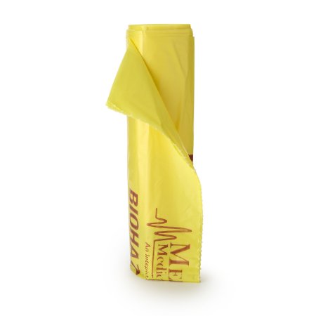 McKesson Biohazard Laundry Bag McKesson 40 to 45 gal. Yellow Bag 40 X 46 Inch - Case of 100 - 03-5145-CS