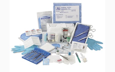 Medical Action Industries Incision and Drainage Procedure Tray - Case of 20 - 61200-CS