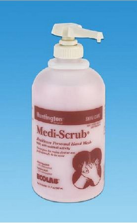 EcoLab Antimicrobial Soap Medi-Stat™ Liquid 1,000 mL Pump Bottle Floral Scent - Each - 6000034-EA