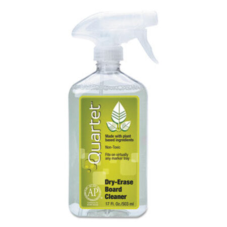 Quartet® Whiteboard Spray Cleaner for Dry Erase Boards, 17 oz Spray Bottle - Each - QRT-550-EA