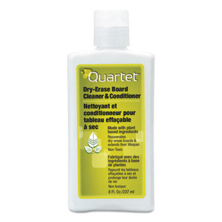 Quartet® Whiteboard Conditioner/Cleaner for Dry Erase Boards, 8 oz Bottle - Each - QRT-551-EA