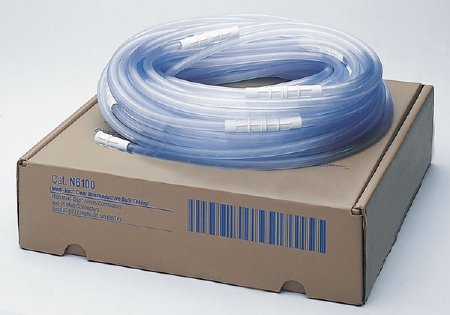 Cardinal Suction Connector Tubing Medi-Vac® 1-1/2 Foot Length 0.188 Inch I.D. Sterile Maxi-Grip and Male / Male Connector Clear Smooth OT Surface NonConductive Plastic - Case of 100 - N52A-CS