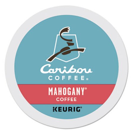 Caribou Coffee® Mahogany Coffee K-Cups, 24/ Box - Box of 1 - GMT-6990-BX