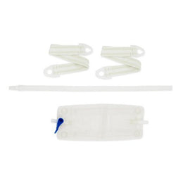 Hollister Urinary Leg Bag Kit Holister Anti-Reflux Valve Sterile Fluid Path 540 mL Vinyl - Box of 10 - 9645-BX