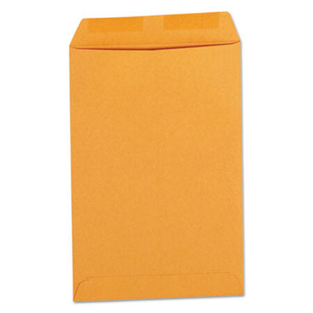 Universal® Catalog Envelope, 24 lb Bond Weight Kraft, #1, Square Flap, Gummed Closure, 6 x 9, Brown Kraft, 500/Box - Box of 1 - UNV-40105-BX