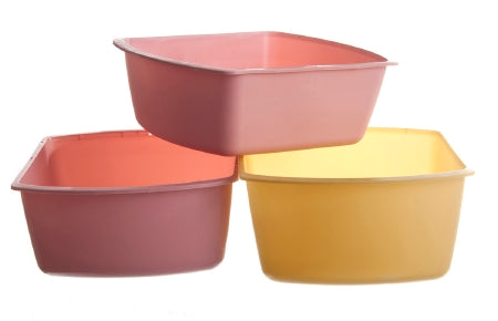 Medline Wash Basin 8 Quart Rectangle NonSterile - Case of 50 - DYND80301-CS