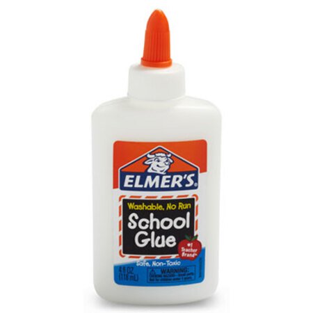 s® Washable School Glue, 4 oz, Dries Clear - Each - EPI-E304-EA