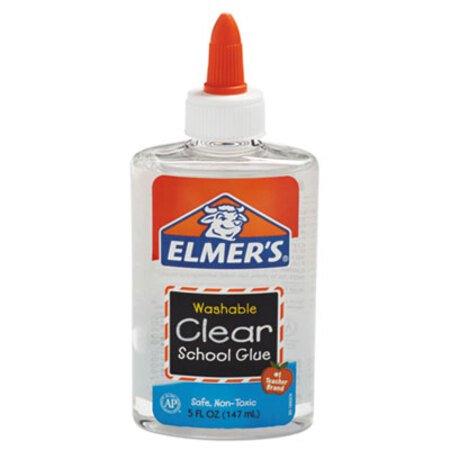 s® Washable School Glue, 5 oz, Dries Clear - Each - EPI-E305-EA
