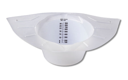 Medline Commode Specimen Collector 900 mL (30 oz.) Without Closure Unprinted NonSterile - Case of 100 - DYND36600-CS