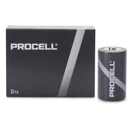 Duracell Alkaline Battery Duracell® Procell® D Cell 1.5V Disposable 12 Pack - Box of 12 - PC1300-BX