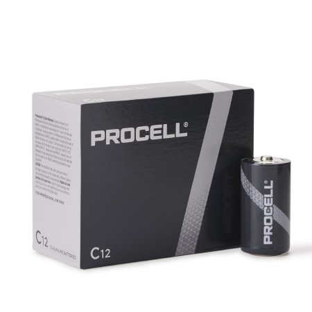 Duracell Alkaline Battery Duracell® Procell® C Cell 1.5V Disposable 12 Pack - Case of 72 - PC1400-CS