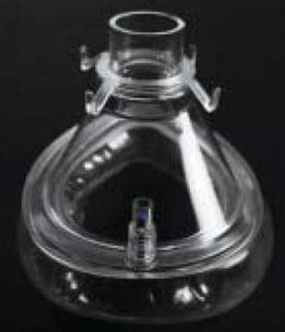 Ambu Anesthesia Mask Ambu® Sweet Dreams™ Elongated Style Adult Size 5 Hook Ring - Case of 50 - 2055-CS