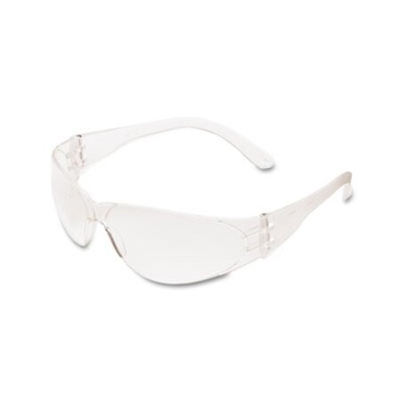 MCR™ Safety Checklite Scratch-Resistant Safety Glasses, Clear Lens - Each - CRW-CL110-EA