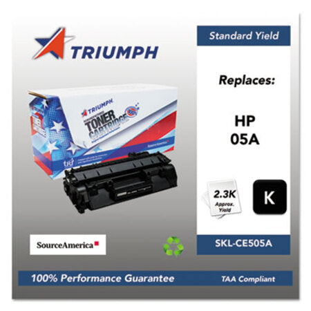 Triumph™ 751000NSH0966 Remanufactured CE505A (05A) Toner, 2,300 Page-Yield, Black - Each - SKL-CE505A-EA