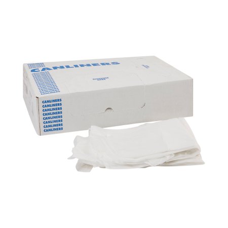 Lagasse Trash Bag Heritage™ 16 gal. Clear LLDPE 0.70 mil 24 X 32 Inch Star Seal Bottom Flat Pack - Case of 500 - HERH4832HC-CS